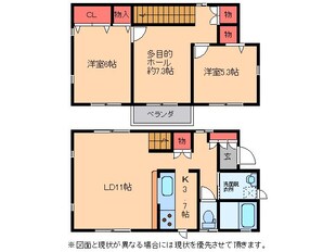 HOT LIVING akebono Bの物件間取画像